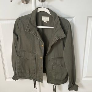 Nordstrom Utility Green Coat